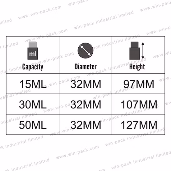 Botella sin aire acrílica de 15 ml, 30 ml, 50 ml, hecha en China, nuevo envase cosmético sin aire para la venta