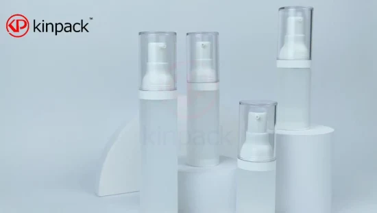 30ml 50ml Frosted Desktop Airless Bottle PP Emulsion Bottle Spray Fine Mist Table Bottle por Kinpack