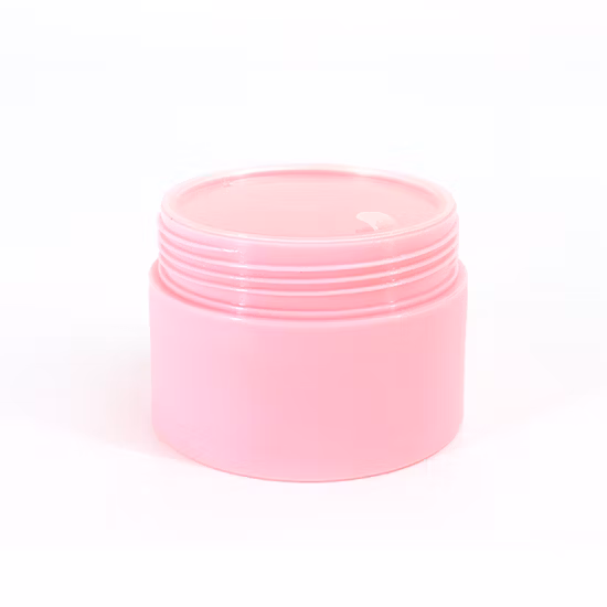 Tarro cosmético 10g PS Tarro de crema de plástico con tapa de PP